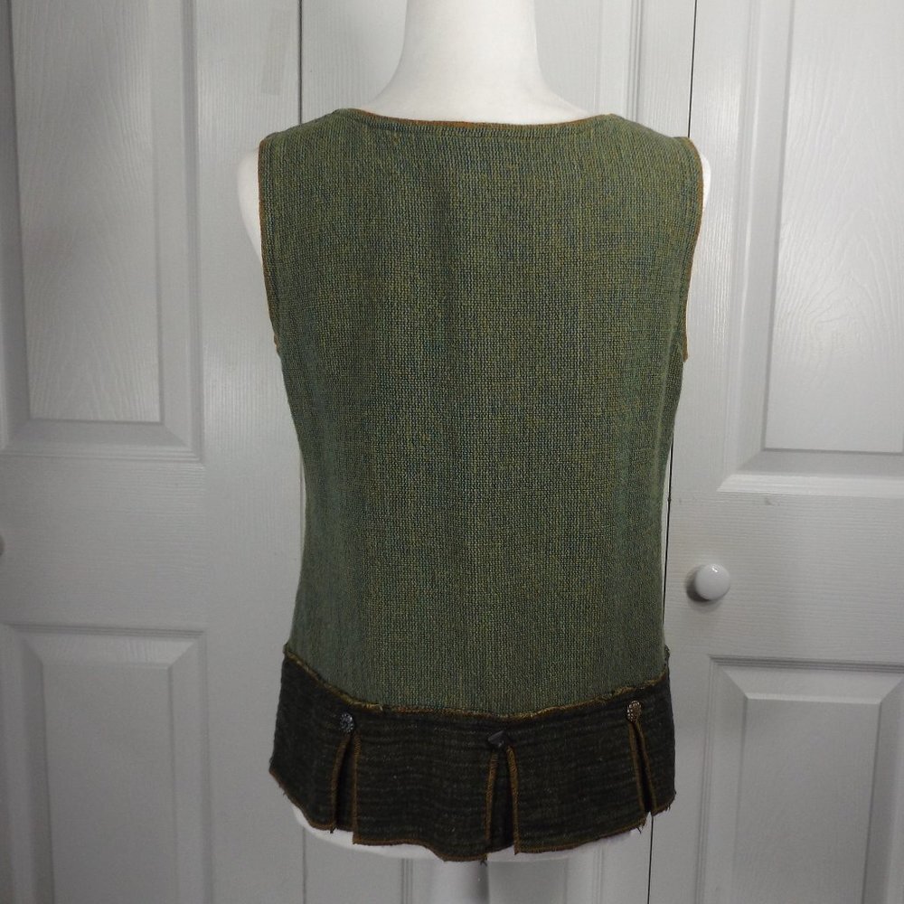 tribe OAK Hand Woven 2 Piece Top & Jacket S - Picture 5 of 15
